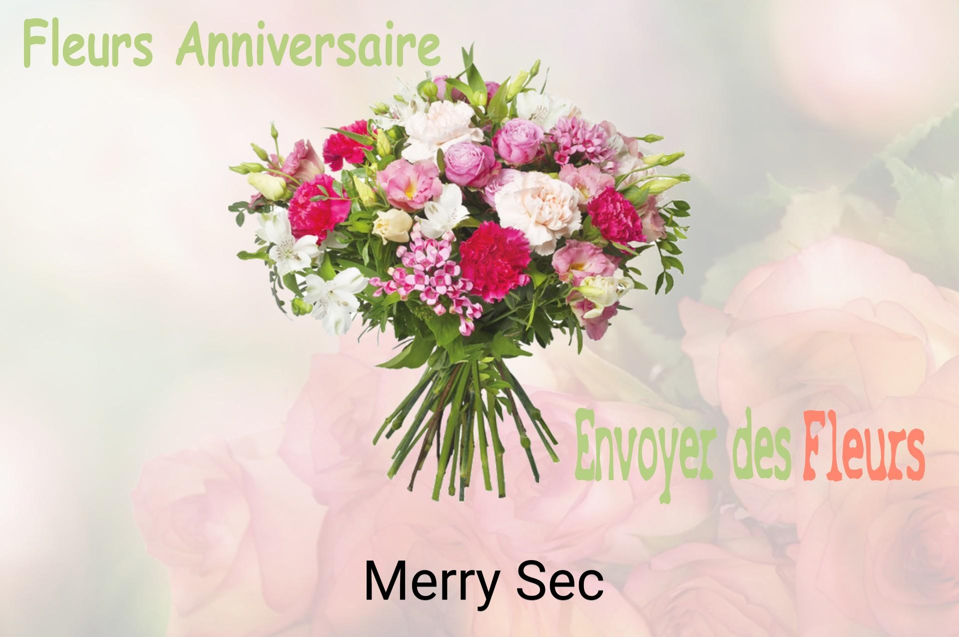 Bouquet de fleurs d’anniversaire livré à Merry-Sec
